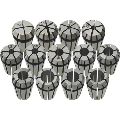Douilles de serrage ER11 13 pcs Ensemble d'outils de tournage QOI69679 DESIGN IN (1/5)