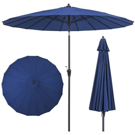 Northlight Parasol De Marché Extérieur Avec Mât En Bois - Rose