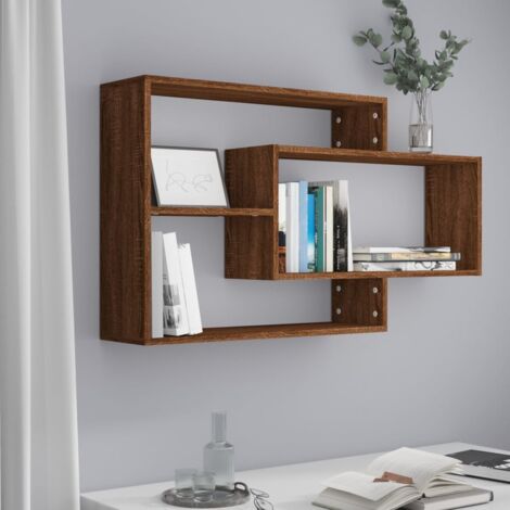 Etagère murale, Etagère flottantes, Armoire murale chêne marron 104x20x58,5 cm bois ingénierie sdd26603 DESIGN IN (1/5)