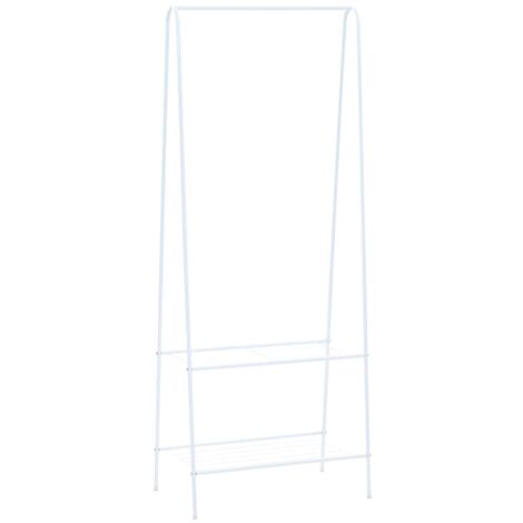 Portant, Porte manteau, Porte-vêtements, Portant 59 x 35 x 150 cm Blanc ASAF60557 DESIGN IN (1/5)