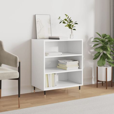 Buffet, Bahut, Meubles de rangement, Commodes blanc 57x35x70 cm bois d’ingénierie WFE899150 DESIGN IN (1/5)