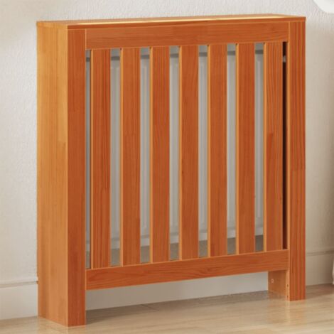 Cache-radiateur, Équipement pour radiateur cire marron 79,5x19x84 cm ...