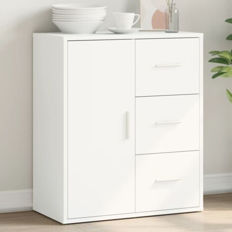 Buffet, Bahut, Meubles de rangement, Commodes blanc 60x31x70 cm bois d'ingénierie WFE257189 DESIGN IN (1/5)