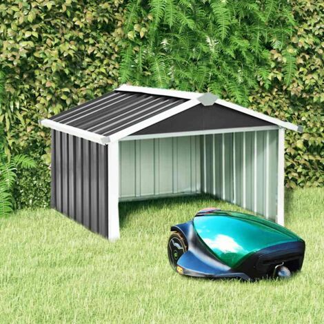 Abri pour robot de jardin, Cabane de jardin, Abri de stockage 92x97x63cm Acier galvanisé Anthracite CON964546 DESIGN IN (1/5)