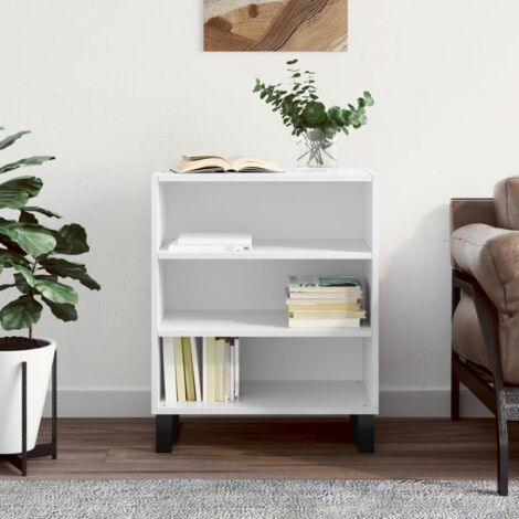 Buffet, Bahut, Armoire de rangement blanc brillant 57x35x70 cm bois d'ingénierie FR431309 DESIGN IN (1/5)