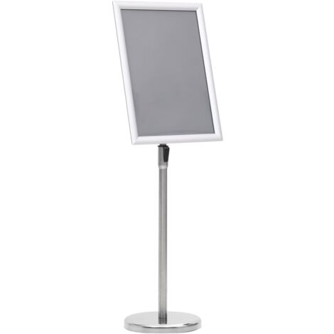 Support d'affiche A3 sur pied Argenté Alliage d'aluminium QOI45664 DESIGN IN (1/5)