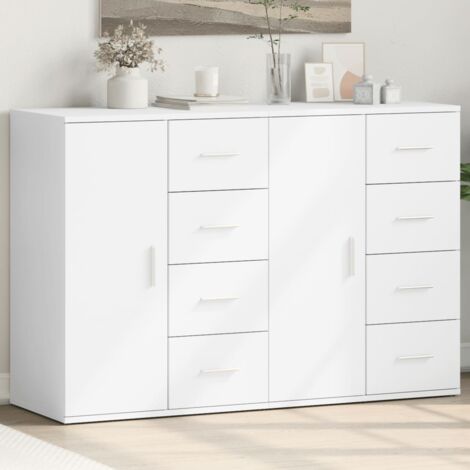 Buffets 2 pcs, Enfilades, Armoires de cuisine blanc 59x39x80 cm bois d'ingénierie WFE449564 DESIGN IN (1/5)