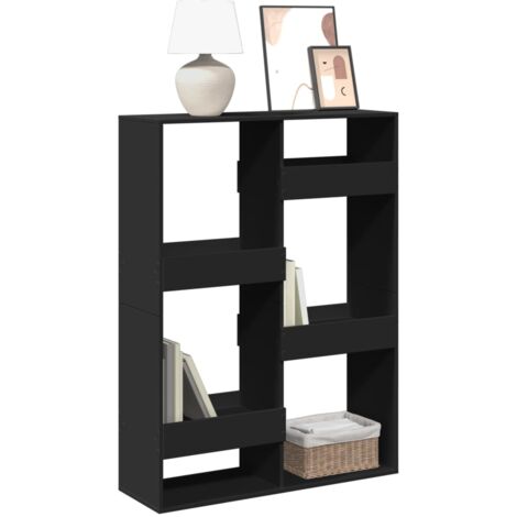 Bibliothèque, Étagère de Rangement, Meuble Étagère noir 100x33x135 cm bois d'ingénierie WFE339858 DESIGN IN (1/5)
