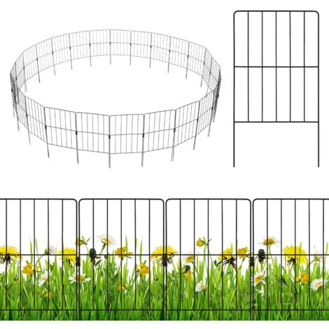 Piquet Déco Jardin Abeilles UNUS - Métal Aspect Rouille, Résistant Intempéries - Pour Parterre, Balcon