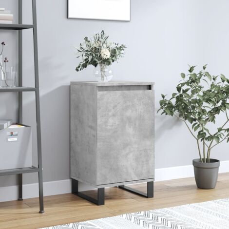 Buffet, Bahut, Meubles de rangement, Commodes gris béton 40x35x70 cm bois d'ingénierie WFE286430 DESIGN IN (1/5)