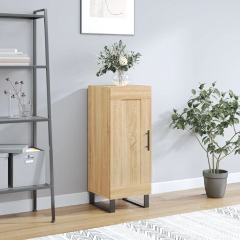 Buffet,Meuble de Rangement,Bahut pour Salon, Salle à Manger, Cuisine Chêne sonoma 34,5x34x90 cm Bois d'ingénierie CFW692147 (1/5)