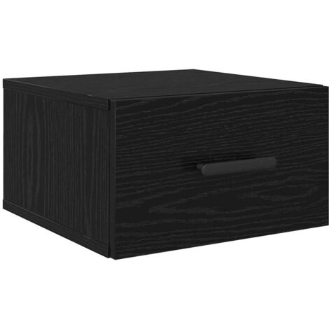 Cabinet de chevet,Table de chevet,Table de nuit Chêne noir 35 x 35 x 20 cm Bois d'ingénierie CFW193224 (1/5)