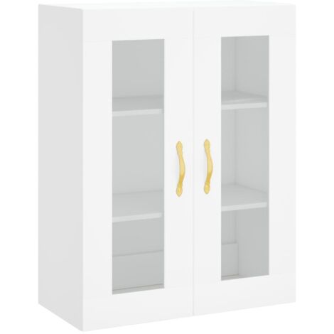 Buffet,Bahut,Armoire murale blanc 69,5x34x90 cm CFW62251 (1/5)