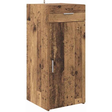 Bahut chêne 2 portes 3 Tiroirs 180 cm| Koh Deco