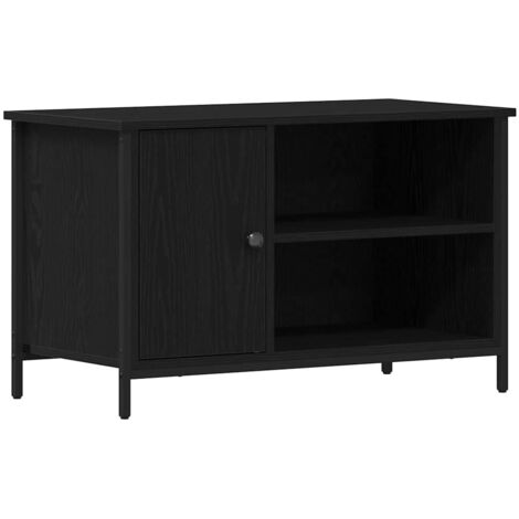Meuble TV,Banc TV,Armoire TV Chêne noir 80 x 40 x 50 cm Bois d'ingénierie CFW429215 (1/5)