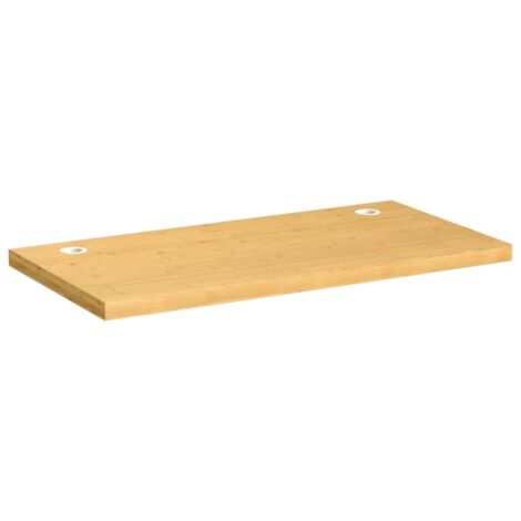 Dessus de bureau,Plateau de table,Dessus de table 110x55x4 cm bambou CFW95039 (1/5)