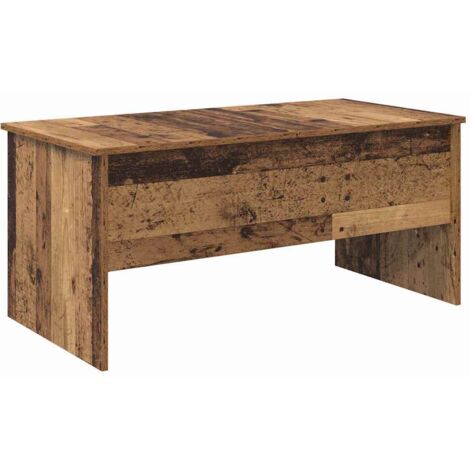 Table basse,Table d'appoint,Table de Salon Bois ancien 102 x 50,5 x 46,5 cm Bois d'ingénierie CFW56655 (1/5)