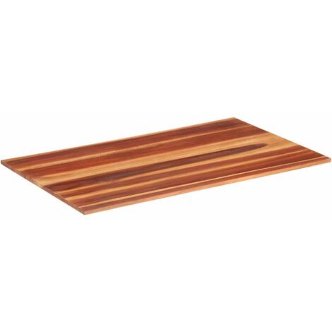 Dessus de table,Plateau de table,Dessus de bureau bois massif d'acacia 15-16 mm 60x100 cm CFW61648 (1/5)