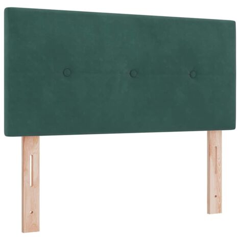 Tête de lit，Panneau décoratif Montage mural Vert foncé 90 cm Velours CFW3994700 (1/5)