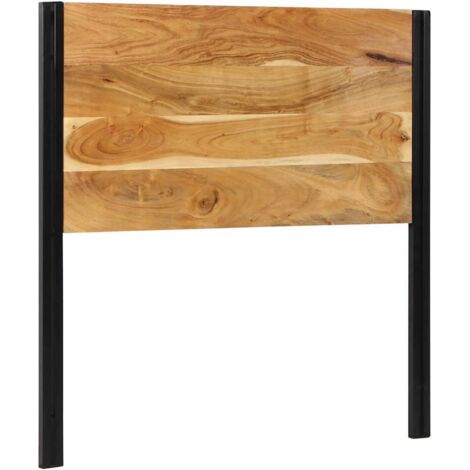 Tête de lit，Panneau décoratif 100 cm bois massif d'acacia et fer CFW3843535 (1/5)
