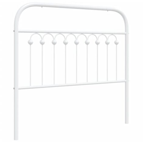 Tête de lit,Panneau décoratif métal blanc 100 cm CFW2893197