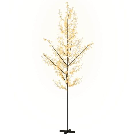 Arbre à LED fleur de cerisier 672 LED Blanc chaud 400 cm CFW68955 (1/5)
