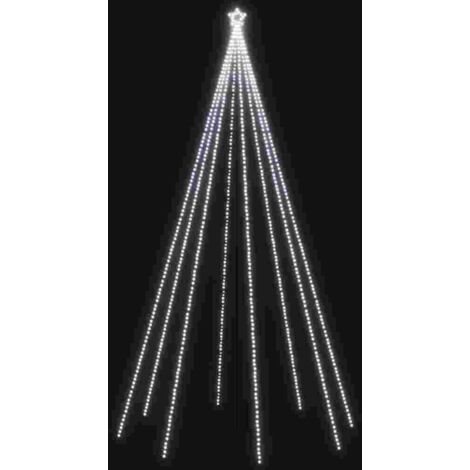 Sapin de Noël,Arbre de Noël à LED Int/Extérieur 800 LED blanc froid 5 m CFW68279 (1/5)