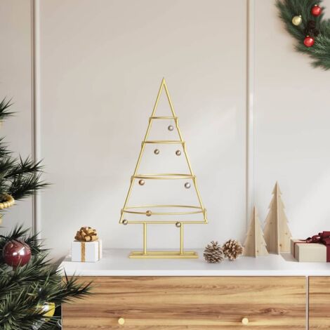 Lot de deux boules de Noel Loha doré, Bloomingville | MBS Design