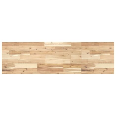 Étagère murale,Étagère flottante 160x40x4 cm bois d'acacia massif non traité CFW57427