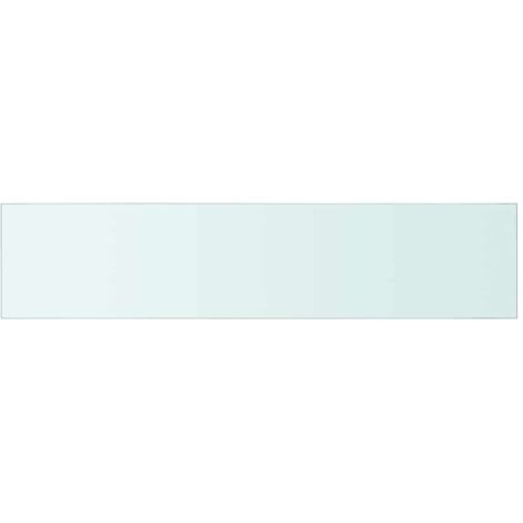 Panneau pour étagère,Étagère flottante Verre transparent 90 x 20 cm CFW26747 (1/5)