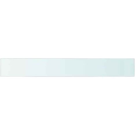 Panneau d’étagère,Étagère flottante Verre transparent 110 x 15 cm CFW24036 (1/5)