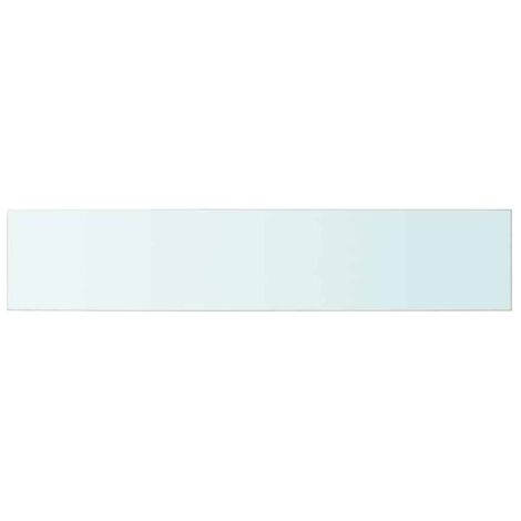 Panneau pour étagère,Étagère flottante Verre transparent 100 x 20 cm CFW10448 (1/5)
