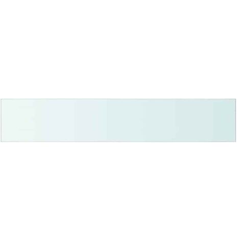 Panneau pour étagère,Étagère flottante Verre transparent 110 x 20 cm CFW10336 (1/5)