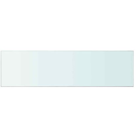 Panneau pour étagère,Étagère flottante Verre transparent 110 x 30 cm CFW18940 (1/5)