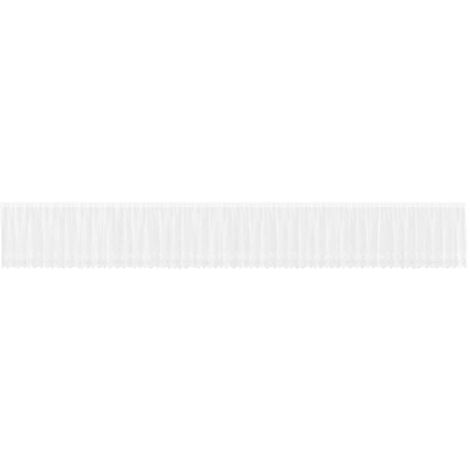 Rideaux avec des rideaux Blanc 500x100cm Polyester CFW35686 (1/5)