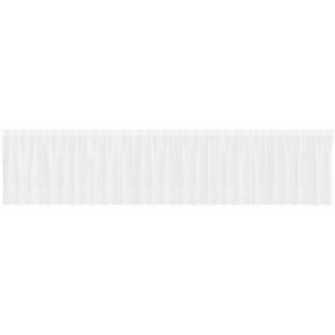 Rideaux avec des rideaux Blanc 500x100cm Polyester CFW46662 (1/5)