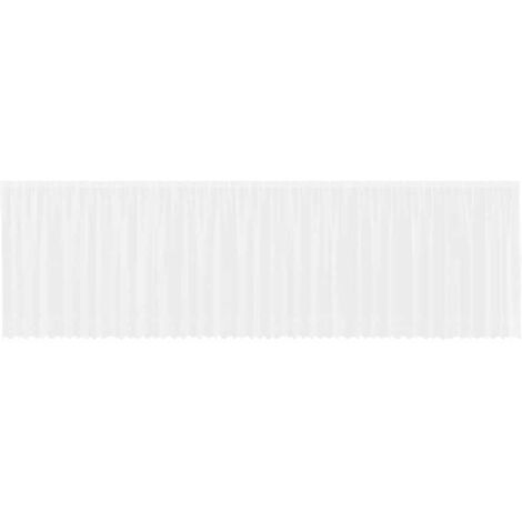 Rideaux avec des rideaux Blanc 500x100cm Polyester CFW70339 (1/5)