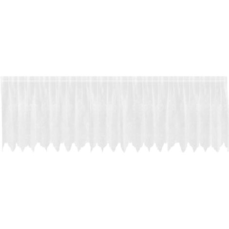 Rideaux avec des rideaux Blanc 500x100cm Polyester CFW72891 (1/5)
