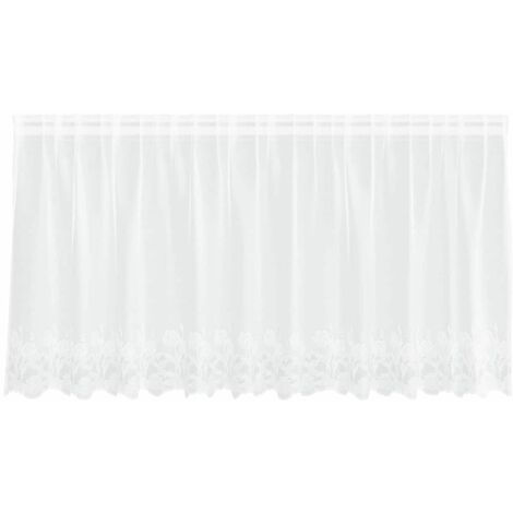 Rideaux avec des rideaux Blanc 500x100cm Polyester CFW42550 (1/5)