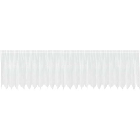 Rideaux avec des rideaux Blanc 500x100cm Polyester CFW44820 (1/5)