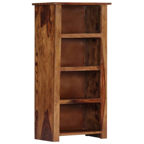 Bibliothèque, Etagère à livres, Meuble de Rangement 50x30x100 cm Bois massif MaisonChic (1/5)