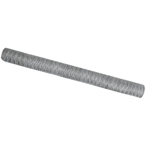 Grillage rouleau,Clôture hexagonale 1.6x10 m en acier galvanisé CFW7495777