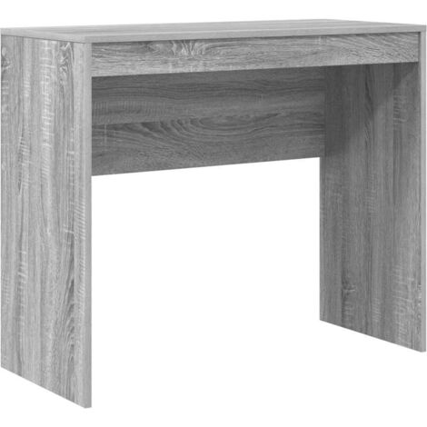Bureau,Table de travail,Table d'étude Sonoma gris 90 x 40 x 76 cm Bois d'ingénierie CFW45608 (1/5)