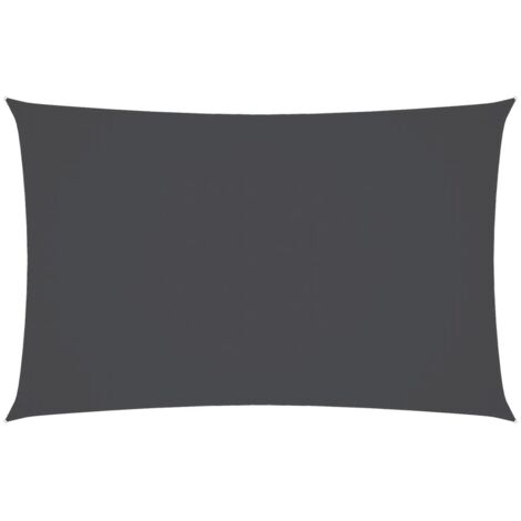 Voile de parasol,Voile d'ombrage,Toile d'ombrage tissu oxford rectangulaire 3x6 m anthracite CFW27221 (1/5)