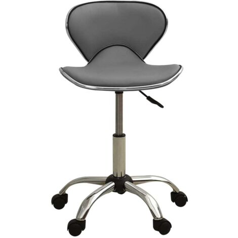 Chaise de bureau,Fauteuil de bureau, Chaise Gaming Gris Similicuir CFW93134 (1/5)
