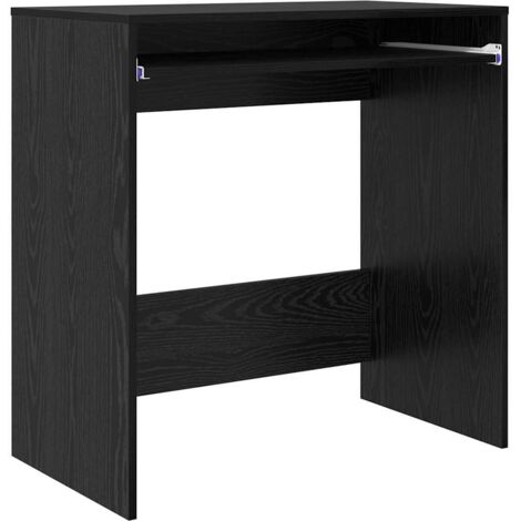 Bureau,Table de travail,Table d'étude Chêne noir 77,5 x 43 x 79 cm Bois d'ingénierie CFW60046 (1/5)