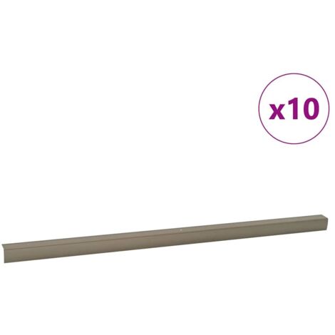 Nez de marche 10 pcs Champagne 67 cm Aluminium CFW854750 (1/5)
