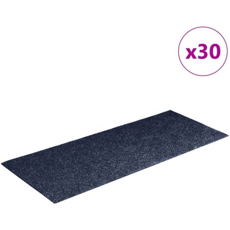 Tapis d'escalier autocollants 30 pcs,Marches d'escalier 60 x 25 cm Gris Bleu Rectangulaire CFW311507 (1/5)