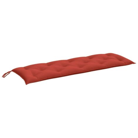 Coussin de banc de jardin,Coussin d'extérieur rouge mélangé 150x50x7 cm tissu CFW839177 (1/5)