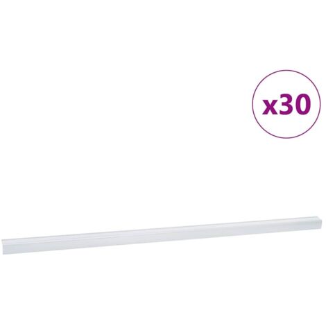 Nez de marche 30 pcs Argent 67 cm Aluminium CFW282484 (1/5)